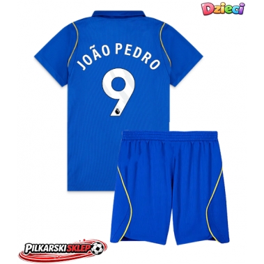 Chelsea Joao Pedro #9 Koszulka Podstawowa dzieci 2026-27 Krótki Rękaw (+ krótkie spodenki)