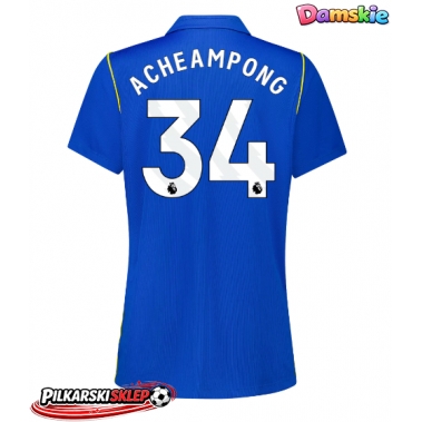 Chelsea Josh Acheampong #34 Koszulka Podstawowa damskie 2026-27 Krótki Rękaw