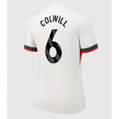 Chelsea Levi Colwill #6 Koszulka Wyjazdowa damskie 2025-26 Krótki Rękaw