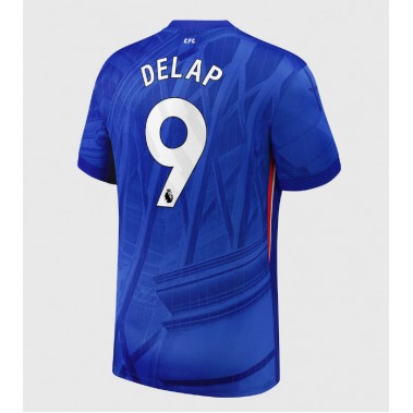 Chelsea Liam Delap #9 Koszulka Podstawowa 2025-26 Krótki Rękaw