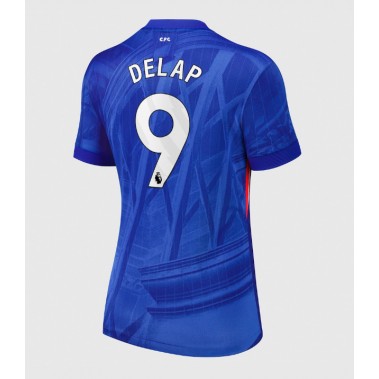 Chelsea Liam Delap #9 Koszulka Podstawowa damskie 2025-26 Krótki Rękaw Chelsea Liam Delap #9 Koszulka Podstawowa damskie 2025-26 Krótki Rękaw