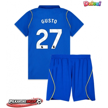 Chelsea Malo Gusto #27 Koszulka Podstawowa dzieci 2026-27 Krótki Rękaw (+ krótkie spodenki)