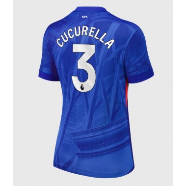Chelsea Marc Cucurella #3 Koszulka Podstawowa damskie 2025-26 Krótki Rękaw Chelsea Marc Cucurella #3 Koszulka Podstawowa damskie 2025-26 Krótki Rękaw