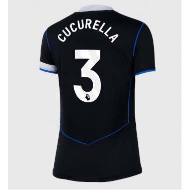Chelsea Marc Cucurella #3 Koszulka Trzecia damskie 2025-26 Krótki Rękaw Chelsea Marc Cucurella #3 Koszulka Trzecia damskie 2025-26 Krótki Rękaw