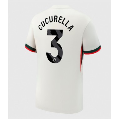 Chelsea Marc Cucurella #3 Koszulka Wyjazdowa 2025-26 Krótki Rękaw Chelsea Marc Cucurella #3 Koszulka Wyjazdowa 2025-26 Krótki Rękaw