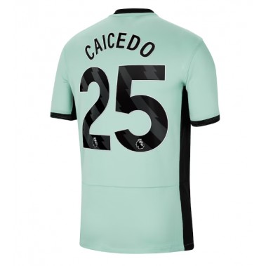 Chelsea Moises Caicedo #25 Koszulka Trzecia 2023-24 Krótki Rękaw