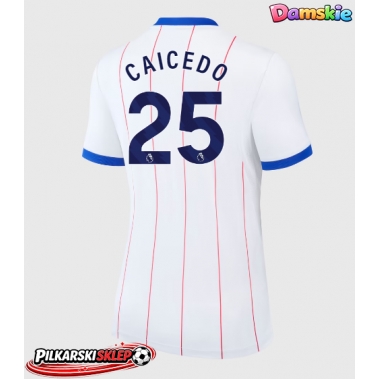 Chelsea Moises Caicedo #25 Koszulka Trzecia damskie 2026-27 Krótki Rękaw