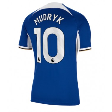 Chelsea Mykhailo Mudryk #10 Koszulka Podstawowa 2023-24 Krótki Rękaw