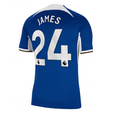 Chelsea Reece James #24 Koszulka Podstawowa 2023-24 Krótki Rękaw