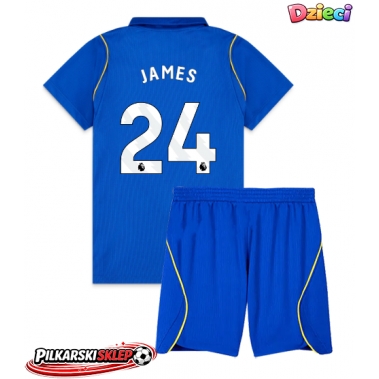 Chelsea Reece James #24 Koszulka Podstawowa dzieci 2026-27 Krótki Rękaw (+ krótkie spodenki)