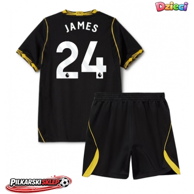 Chelsea Reece James #24 Koszulka Wyjazdowa dzieci 2026-27 Krótki Rękaw (+ krótkie spodenki)