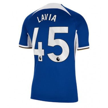 Chelsea Romeo Lavia #45 Koszulka Podstawowa 2023-24 Krótki Rękaw