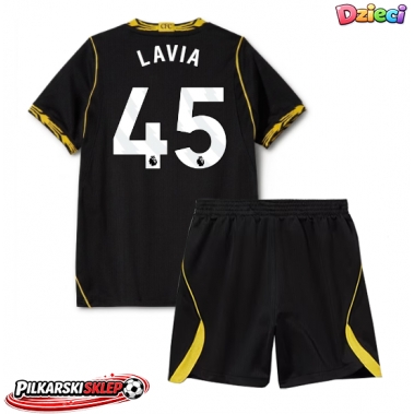 Chelsea Romeo Lavia #45 Koszulka Wyjazdowa dzieci 2026-27 Krótki Rękaw (+ krótkie spodenki)