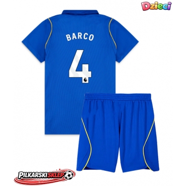 Chelsea Valentin Barco #4 Koszulka Podstawowa dzieci 2026-27 Krótki Rękaw (+ krótkie spodenki)