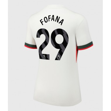 Chelsea Wesley Fofana #29 Koszulka Wyjazdowa damskie 2025-26 Krótki Rękaw