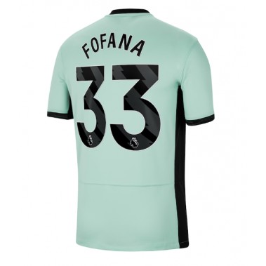 Chelsea Wesley Fofana #33 Koszulka Trzecia 2023-24 Krótki Rękaw