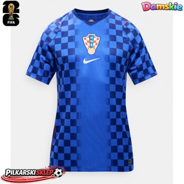 Chorwacja Koszulka Wyjazdowa damskie MŚ 2026 Krótki Rękaw