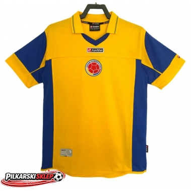 Colombia 2003-2005 Koszulka Retro Podstawowa Krótki Rękaw