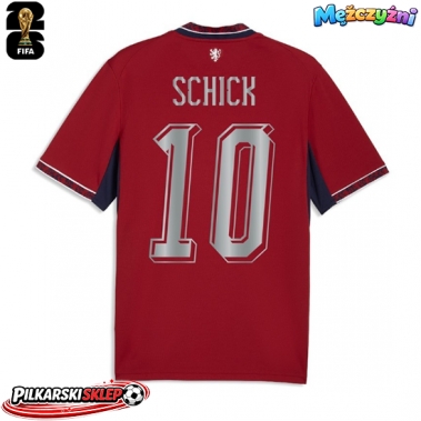 Czechy Patrik Schick #10 Koszulka Podstawowa MŚ 2026 Krótki Rękaw