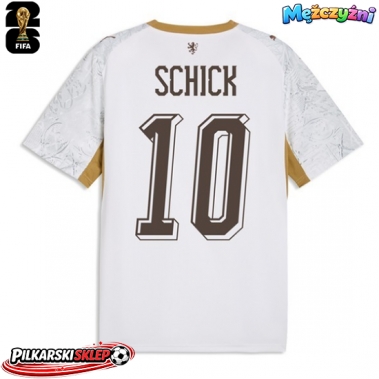 Czechy Patrik Schick #10 Koszulka Wyjazdowa MŚ 2026 Krótki Rękaw