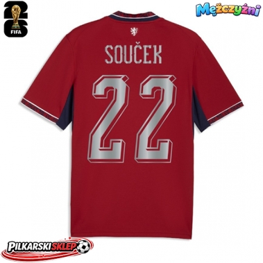 Czechy Tomas Soucek #22 Koszulka Podstawowa MŚ 2026 Krótki Rękaw