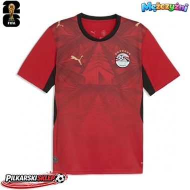 Egipt Koszulka Podstawowa MŚ 2026 Krótki Rękaw