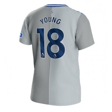 Everton Ashley Young #18 Koszulka Trzecia 2023-24 Krótki Rękaw