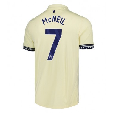 Everton Dwight McNeil #7 Koszulka Wyjazdowa 2025-26 Krótki Rękaw