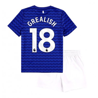 Everton Jack Grealish #18 Koszulka Podstawowa dzieci 2025-26 Krótki Rękaw (+ krótkie spodenki) Everton Jack Grealish #18 Koszulka Podstawowa dzieci 2025-26 Krótki Rękaw (+ krótkie spodenki)