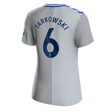 Everton James Tarkowski #6 Koszulka Trzecia damskie 2023-24 Krótki Rękaw