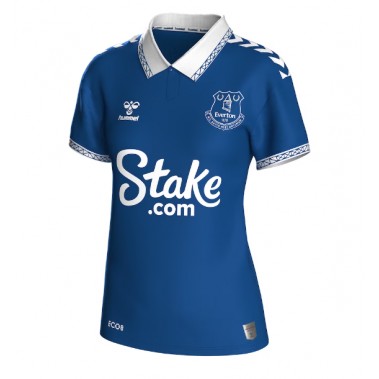 Everton Koszulka Podstawowa damskie 2023-24 Krótki Rękaw