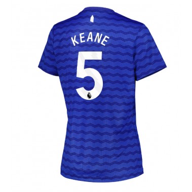 Everton Michael Keane #5 Koszulka Podstawowa damskie 2025-26 Krótki Rękaw
