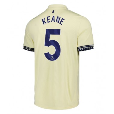 Everton Michael Keane #5 Koszulka Wyjazdowa 2025-26 Krótki Rękaw