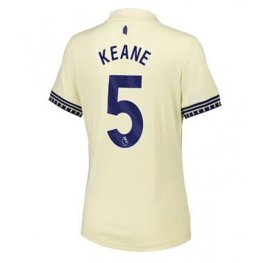 Everton Michael Keane #5 Koszulka Wyjazdowa damskie 2025-26 Krótki Rękaw