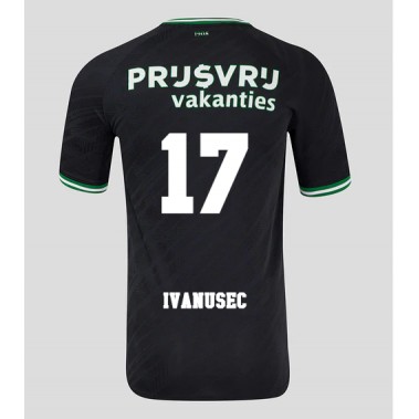 Feyenoord Luka Ivanusec #17 Koszulka Wyjazdowa 2024-25 Krótki Rękaw