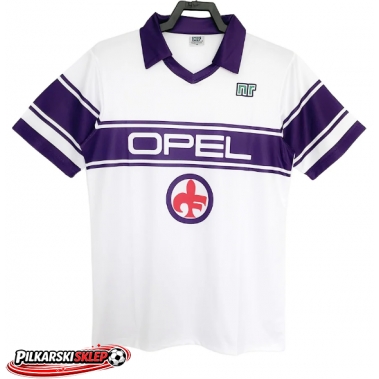Fiorentina 1983-1985 Koszulka Retro Wyjazdowa Krótki Rękaw