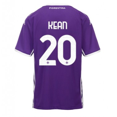 Fiorentina Moise Kean #20 Koszulka Podstawowa 2025-26 Krótki Rękaw