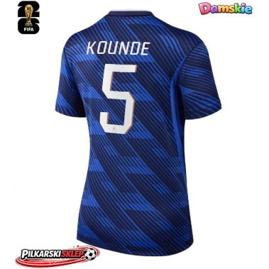 Francja Jules Kounde #5 Koszulka Podstawowa damskie MŚ 2026 Krótki Rękaw