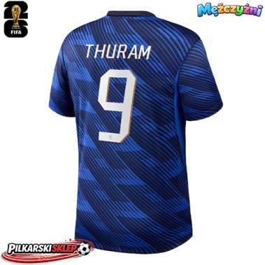 Francja Marcus Thuram #9 Koszulka Podstawowa MŚ 2026 Krótki Rękaw