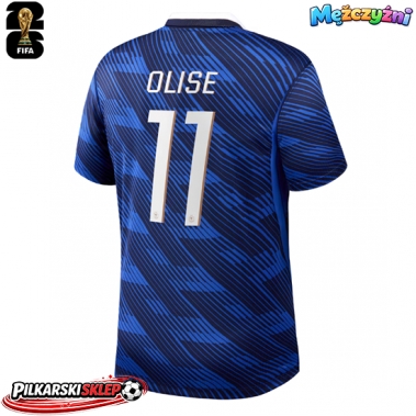 Francja Michael Olise #11 Koszulka Podstawowa MŚ 2026 Krótki Rękaw