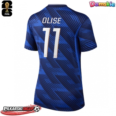 Francja Michael Olise #11 Koszulka Podstawowa damskie MŚ 2026 Krótki Rękaw