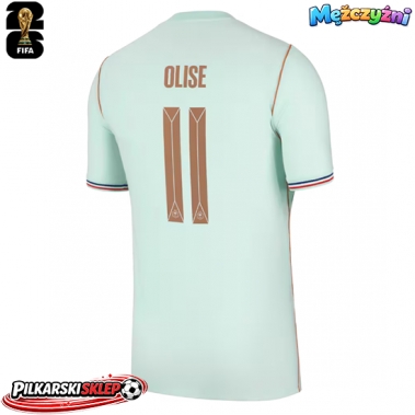 Francja Michael Olise #11 Koszulka Wyjazdowa MŚ 2026 Krótki Rękaw