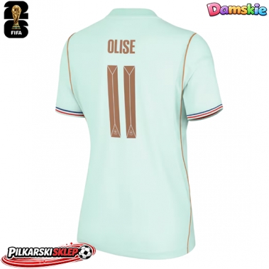 Francja Michael Olise #11 Koszulka Wyjazdowa damskie MŚ 2026 Krótki Rękaw