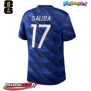 Francja William Saliba #17 Koszulka Podstawowa MŚ 2026 Krótki Rękaw