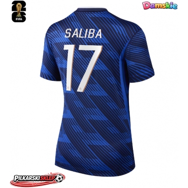 Francja William Saliba #17 Koszulka Podstawowa damskie MŚ 2026 Krótki Rękaw