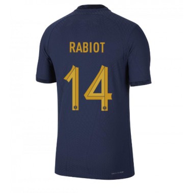 Francuska Adrien Rabiot #14 Koszulka Podstawowa MŚ 2022 Krótki Rękaw