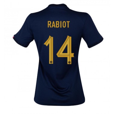 Francuska Adrien Rabiot #14 Koszulka Podstawowa damskie MŚ 2022 Krótki Rękaw