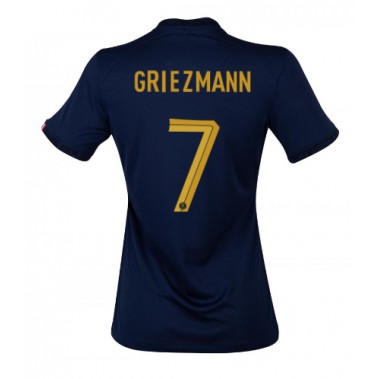 Francuska Antoine Griezmann #7 Koszulka Podstawowa damskie MŚ 2022 Krótki Rękaw