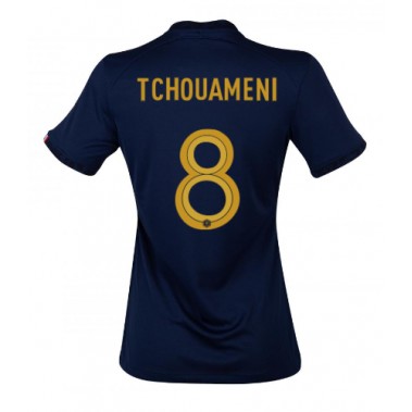 Francuska Aurelien Tchouameni #8 Koszulka Podstawowa damskie MŚ 2022 Krótki Rękaw