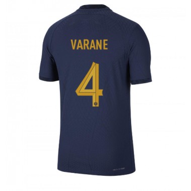 Francuska Raphael Varane #4 Koszulka Podstawowa MŚ 2022 Krótki Rękaw